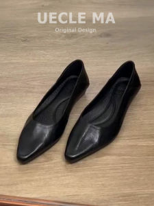 MASHUJIA | Soft Leather Shoes