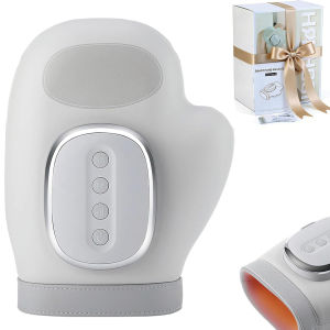 Smart Hand Massager Air Compression Palm Massager Heated Physiotherapy Acupoint Finger Wrist Hand Spa Massage Relax Pain Relief
