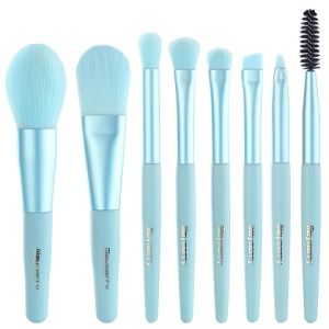Bộ cọ trang điểm tổng hợp cao cấp Maymerry BR08T Makeup Brushes Set 8 PCS Set for Girls Blue New của Mỹ
