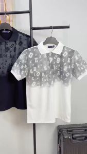 (HOT) ÁO THUN POLO NAM PHỐI MÀU LOANG KÈM HỌA TIẾT NHIỀU CHỮ CÁI ĐỘC LẠ THU HÚT