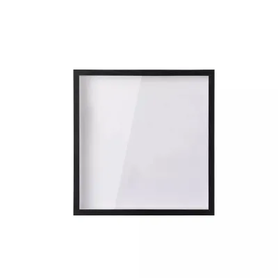 New Wall Mounted Travel Shadow Box Top Loading Transparent Ticket Shadow Box Square Simple Photo Frame Home Decor