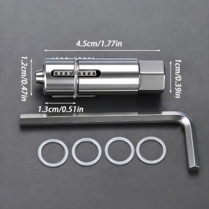 Bộ Dụng Cụ Sửa Ống Nước Bằng Thép Không Gỉ Gồm Van Góc Di Động Dụng Cụ Tháo Dây Và Dụng Cụ Sửa Ống Nước Cho Kim Loại