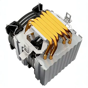 Coolmoon MX6 Smart PWM Dual RGB Fan CPU Cooler 6 Pure Copper Conductor Intel i3 i5 i7 AMD AM4 AM3 FM1 FM2