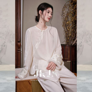 JK&JS | Áo Thun Dài Tay Voan Lụa
