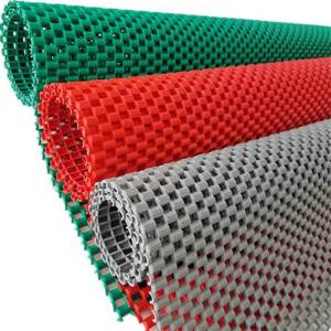 Non-Slip Plastic Grid Door Mat