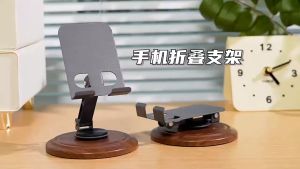 ⚡ใหม่ ที่วางโทรศัพท์ แท็บเล็ตแบบหมุนได้ ขาตั้งเดสก์ท็อปแบบยึดสไลด์ Q35