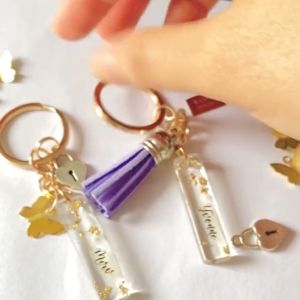 [KAYES] Add On Accessories for Customised Keychain Tassel Butterfly Love Lock