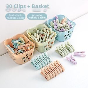 Strong Grip Laundry Clips 30 Pieces