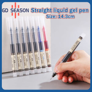 Straight Liquid 0.5mm Gel Pen Quick-Drying Rollerball Neutral Pen student school office supplies