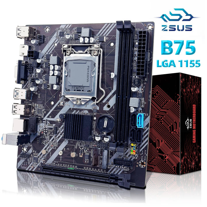 ZSUS B75 Motherboard LGA 1155 Desktop Motherboards Support DDR3