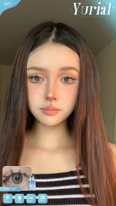 🫧เลนส์ฟิวเตอร์ฉ่ำวาว🫧 Yurial ตาหวานละมุน มินิ สายธรรมชาติ 14.0 คอนแทคเลนส์ Ilens ค่าน้ำ 60% เลนส์นิ่ม นำเข้าจากเกาหลี