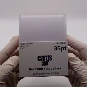 Cards 360 Premium Toploaders Diamond Clear Edition | 35pt 55pt