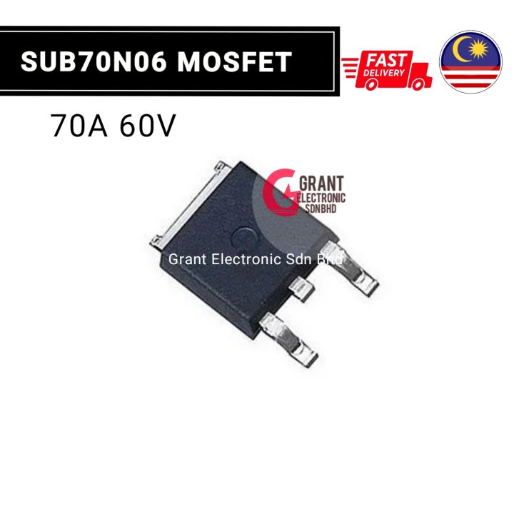 SUB70N06 70A 60V SMD MOSFET Transistor sub70n60 | Lazada