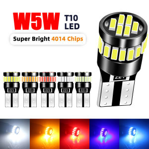 KEVANLY | 2pcs T10 W5W LED Canbus No Error 194 168 Bulb 5W5 12V Super Bright Car Interior Side Light License Plate Lamp Dome Reading Light