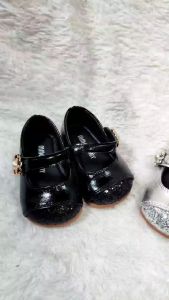 KD0010 Flat Shoes Anak Perempuan Sepatu Kids Glitter Bisa COD (With Box)