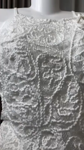 Set đồ nữ xinh set tiểu thư đi biển áo Ren cổ yếm thắt nơ mix chân váy mini Lưới có lót xoè