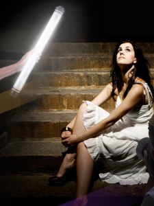 Youyang Waterproof Handheld LED Flashlight with Built-in Battery for Indoor Photography Portable Soft Light Stick Camera Light