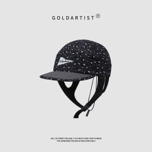 GOLD ARTIST | Pink Leopard Surf Quick Drying Shade Cap