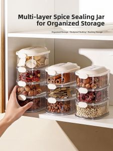 youqin | Sealed Spices Storage Box Anti-moisture