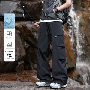 Work Pants Man Cargo Pants Man Spring New Waterproof Tactical Hiking Outdoor Combat Trousers For Men