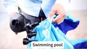 GH - OSLO COMPANY Pompa Angin Listrik / kolam renang / kasur angin / Pelampung bisa sedot dan tiup electric Vacuum