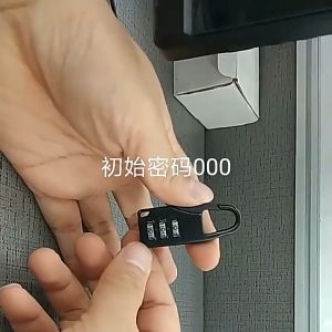 TaffGUARD Gembok Koper Kode Angka Safety Lock Portable - Z001