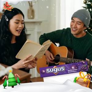 [Outer Deals] Sugus Blackcurrant Outer 30g x 24 Chewy Candy / Fruity / Snacks