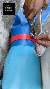 เข็มขัดรัดสายดูดน้ำ เหล็กรัดสายดูดน้ำ, ขนาด 5นิ้ว