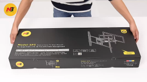 NB North Bayou SP5 Heavy Duty Wall Mount for Most 75”-110 inch TVs Up to 91 kg Swivel TV Bracket