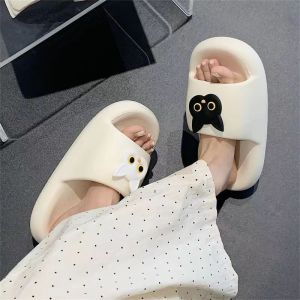 Large Size Slippers for Women Summer Indoor Outdoor Wear Anti-Slip Couple Thick Bottom EVA Slip-On Shoes Comfortable Home Slippers