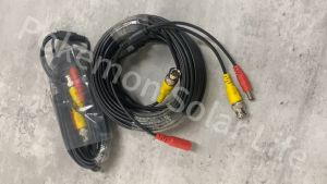 BNC+DC Video Power Siamese Cable 10M 20M 30M 40M 50M BNC RG59 Security Camera CCTV Camera 4MM 1080P