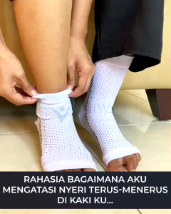Isi 2pc Neuropathy Socks / Kaos Kaki Terapi / Kaos Kaki Compression
