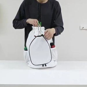 INVORSE  Multifunctional Badminton Racket Backpack Large Capacity with Shoes Pocket Pickleball Racket Bag Waterproof Gym Fitness Pack