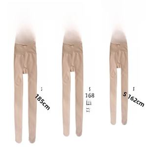 Autumn and Winter Fleece-lined Thickened High Waist All-in-One Warm Keeping Pants Black Flesh Color Outwear Superb Fleshcolor Pantynose Stirrup Pantyhose