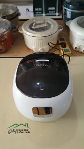 Nồi Cơm Điện ROTA | Lòng Inox 304 Vân Lục Giác | Nấu Tách Đường | Cảm Ứng LED | 9 Chế Độ Nấu Thông Minh | BH 12 Tháng