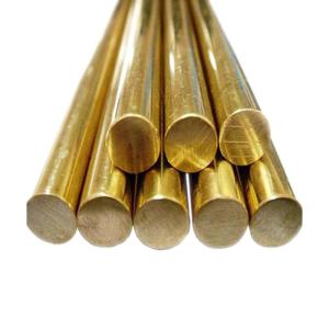 PURESHI | H59 Brass Solid Round Rods Custom Cutting