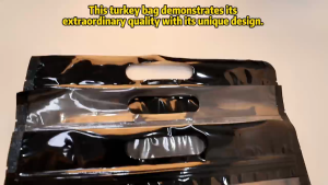 100 Pcs Whole Roasted Chicken Bag Ziplock Packaging Plastic Pouch Binzap Box Lechon Belly Fruits