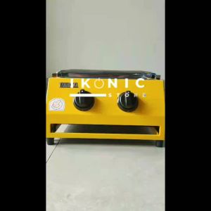 IKONIC Kompor Panggangan 2 Tungku Panggangan Sosis Sate BBQ 100% Original Bergaransi Resmi