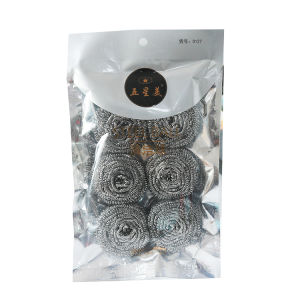 Stainless Steel Wire Sponge Extra Large 20 Pieces Set Kitchen Dishwashing Pot Brush Durable Non-Falling Apart for Home Cleaning