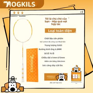 OGKILS | Vợt Cầu Lông Full Sợi Carbon Liên Kết Thương Hiệu