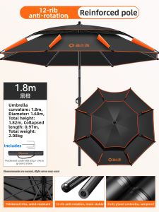 YUZHIYUAN | Fishing Sun Umbrella Portable Cane Style