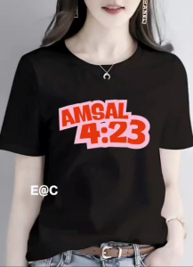 KAOS ATASAN AMSAL 4:23 PREMIUM WANITA DTF BERKUALITAS