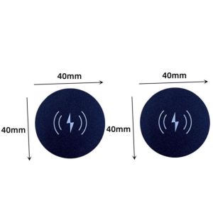2pcs Metal Plate Disk Sheets For Wireless Charger Magnet Plate Disk For Mobile Phone Holder Car Wireless Phone Holder Sheet