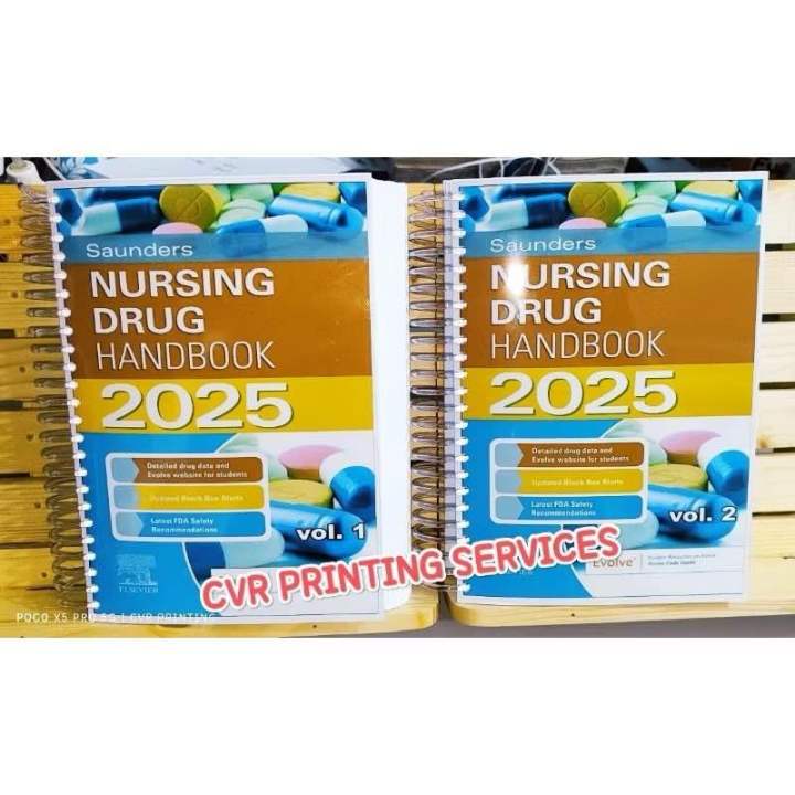 Saunder's Nursing Drug Handbook 2025 Lazada PH