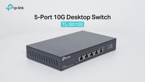 TP-Link 5/8-Port 10G Multi-Gigabit Unmanaged Switch - TL-SX105/TL-SX1008
