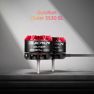 HobbyWing QuicRun Outer 3530 SL Động Cơ Không Chổi Than 1700KV/2200KV Cho Xe Điều Khiển Từ Xa RC 1/10 1/12 Kết Cấu Kim Loại