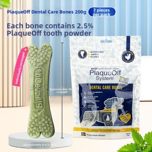 Plaque Off | Dental Care Powder & Teeth Cleaning Stick for Small Dogs & Puppies