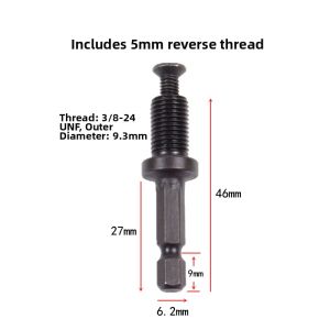 BAOZHILING | Metal Drill with 10mm Chuck Impact Hammer Driver Bit