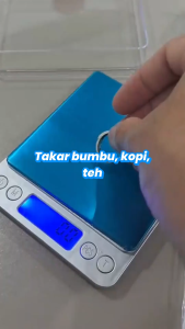 TIMBANGAN DAPUR 3 KG DIGITAL FREE BATRE MURAH