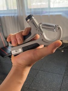【Outdoor】เครื่องบริหารมือ hand grip การนับอัตโนมัติ ที่บริหารมือ บริหารข้อมือ ที่บีบมือ ที่ออกกำลังกายมือ ที่บีบมือออกกำลังกาย อุปกรณ์ฟิตเนส อุปกรณ์ออกกำลังกาย ปรับน้ำหนักได้ 5-60 KG